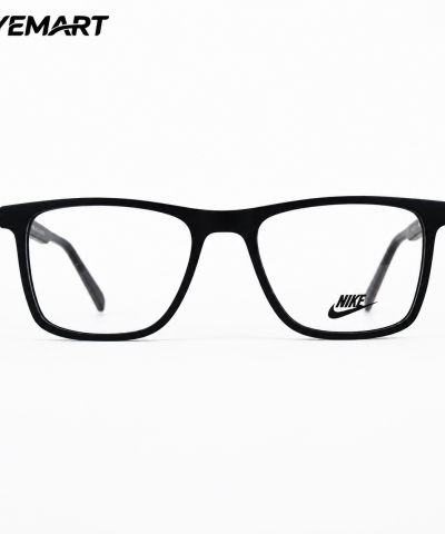 NIKE TH 1689 Premium Black Acetate Eyeglass Frame
