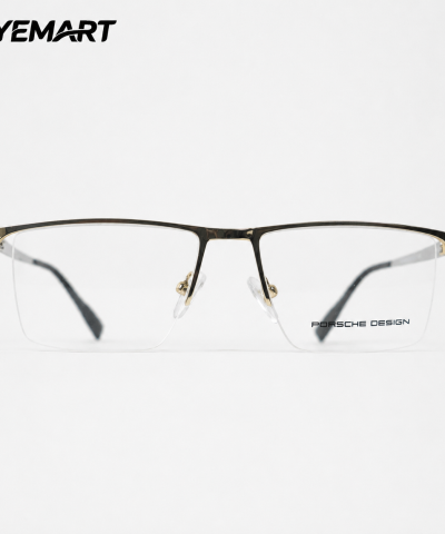 Porsche Design Executive Stainless Steel Half Frame Men’s Eyeglass