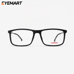 Carrera 8883 Premium Soft Square Lightweight Full-Rim Eyeglass Frame for Men & Women
