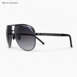 Porsche Design P'8657 gunmetal aviator sunglass side view