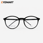 Tommy Hilfiger TH 1642 premium black eyeglass angle view