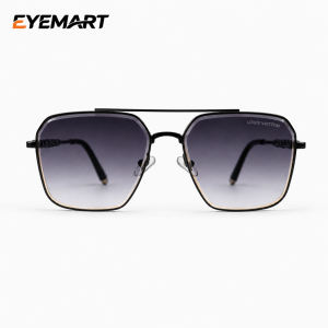 5G146 Louis Vuitton Metal Sunglasses – Black