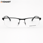 0035-1 C2 Emporio Armani men’s eyeglass rear temple view