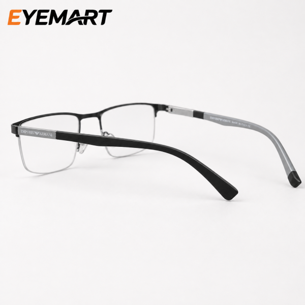0035-1 C2 Emporio Armani men’s eyeglass rear temple view