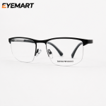 0035-1 C2 Emporio Armani men’s eyeglass rear temple view